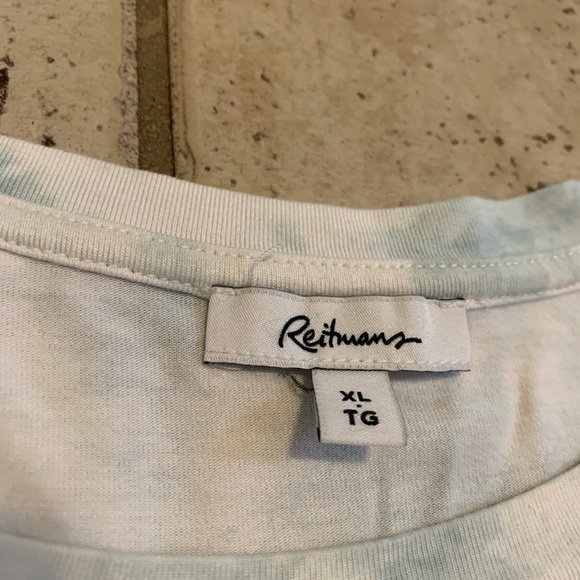 💜 Reitmans Tie-Dye Sleeveless Top XL - Picture 3 of 7